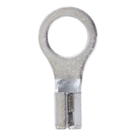 Jandorf Jandorf 8 Ga. Insulated Wire Terminal Ring Silver 2 pk 60793